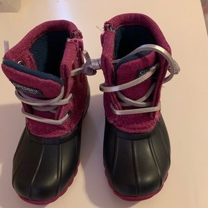 Sperry toddler duck boots 6M